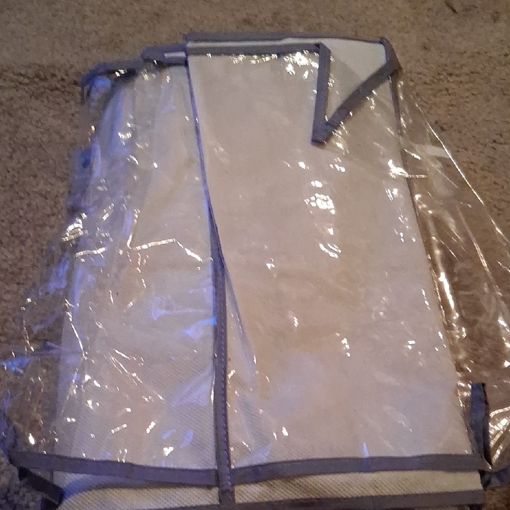 Clear and Gray Storage Organizer for shoes